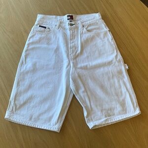 Tommy Hilfiger Men’s white denim shorts, Size 30